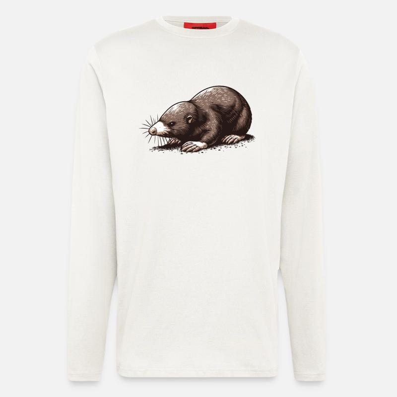 Mole - Longsleeve - made by SPREAD  - OFF WHITE