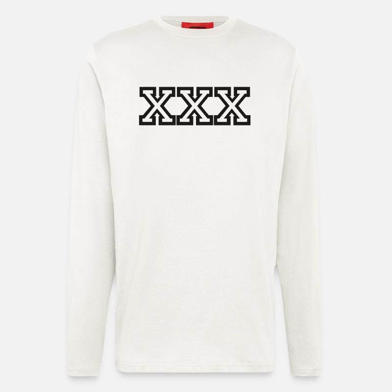 Straight Edge - Langarmshirt - made by SPREAD  - OFF WHITE
