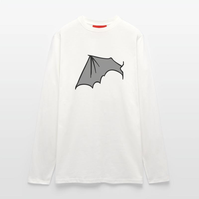 batwing_left_grey Manches longues bio décontracté fabriqué en UE