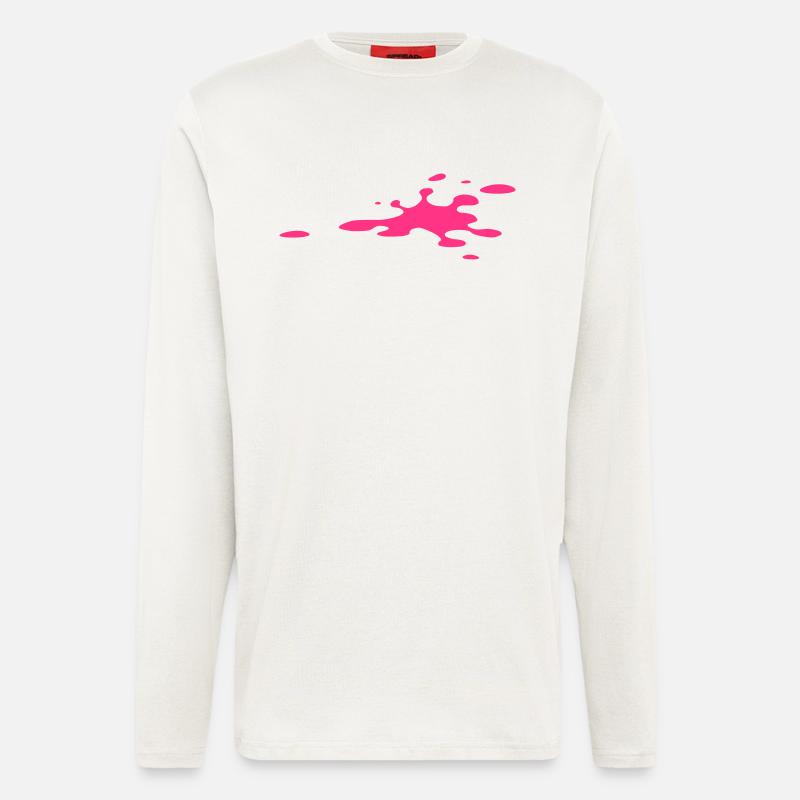 Fleck - Langarmshirt - made by SPREAD  - OFF WHITE