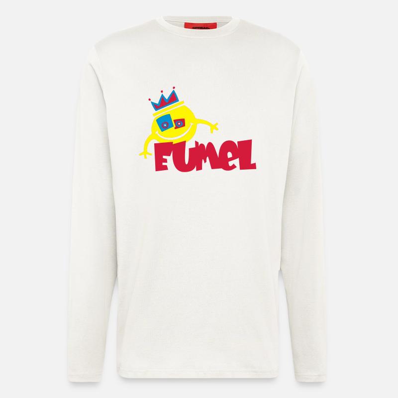 EUMEL - Langarmshirt - made by SPREAD - OFF WHITE
