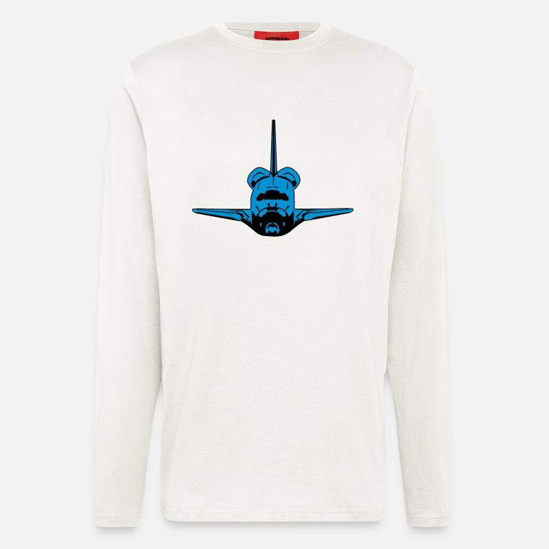 Space Shuttle - Longsleeve - made by SPREAD  - OFF WHITE