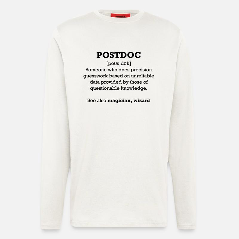 Postdoc - wizard - Longsleeve - made by SPREAD  - OFF WHITE