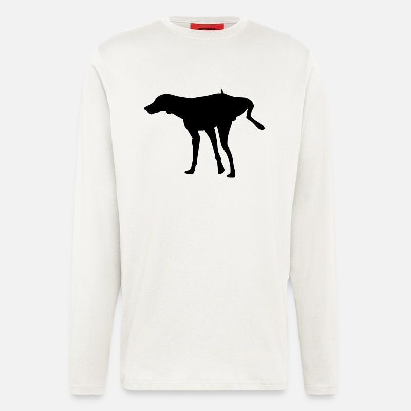 Stehpinkler - Langarmshirt - made by SPREAD  - OFF WHITE
