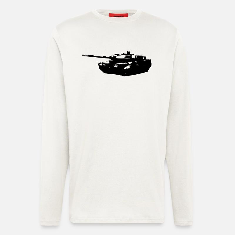 armor-leopard - Longsleeve - made by SPREAD  - OFF WHITE