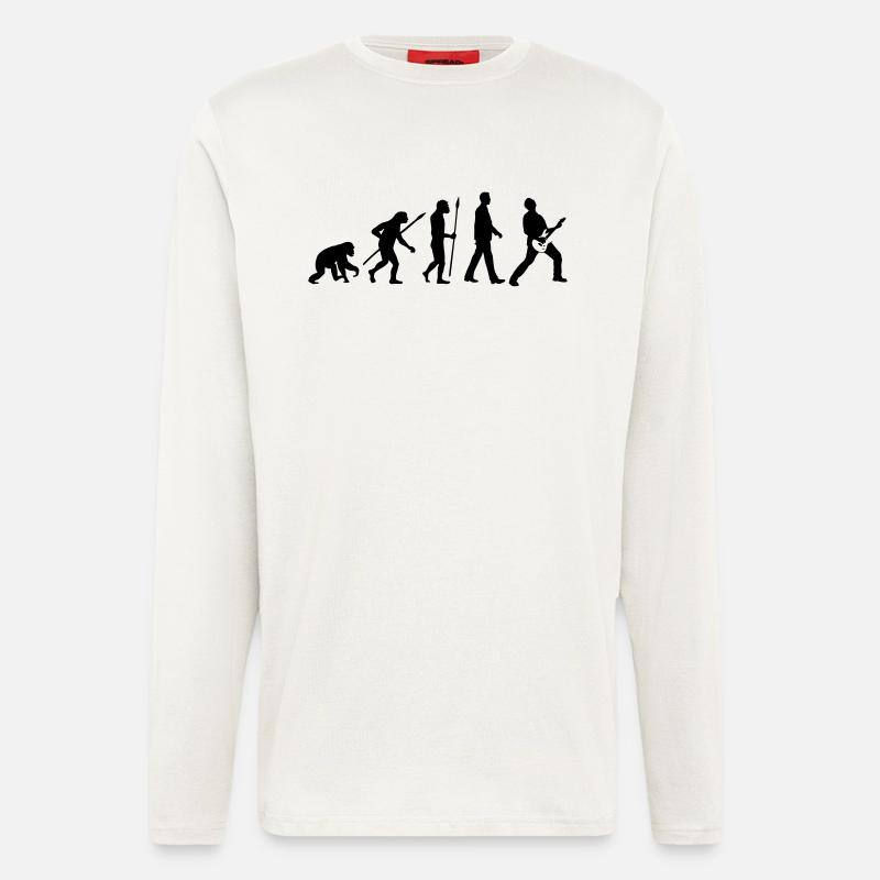 evolution_rocks_032012_f1c - Longsleeve - made by SPREAD  - OFF WHITE