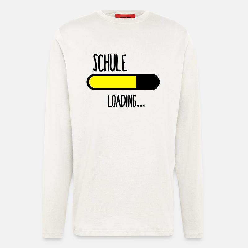 Schule Loading... - Langarmshirt - made by SPREAD  - OFF WHITE