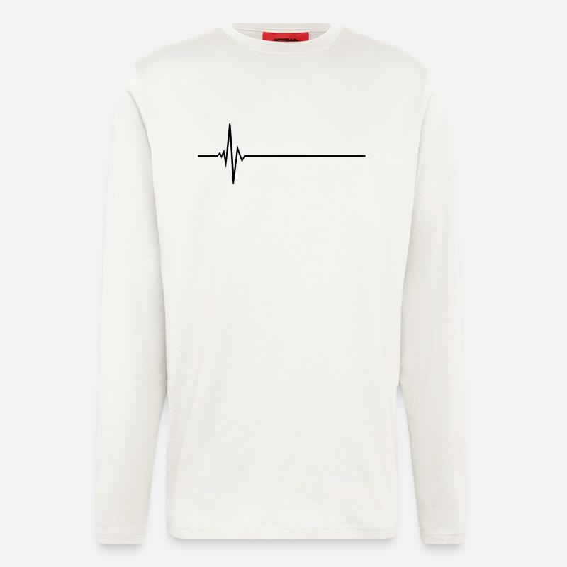 Pulse - Frequency - Longsleeve - made by SPREAD  - OFF WHITE