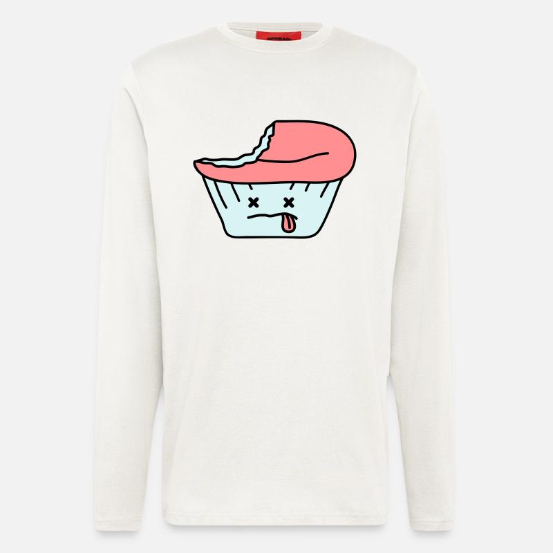 Dead Cupcake - Langarmshirt - made by SPREAD  - OFF WHITE