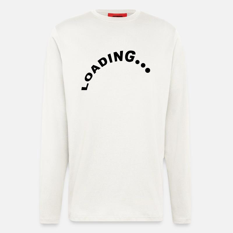 Loading Design - Langarmshirt - made by SPREAD  - OFF WHITE
