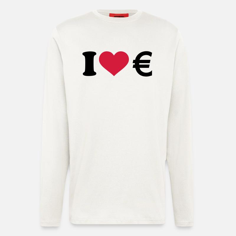 Euro - Langarmshirt - made by SPREAD  - OFF WHITE