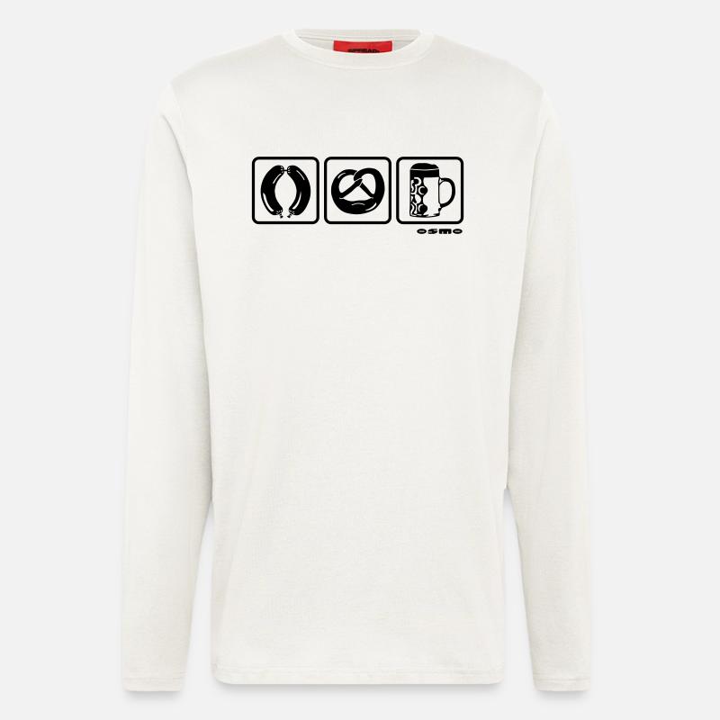 brotzeit - Langarmshirt - made by SPREAD  - OFF WHITE