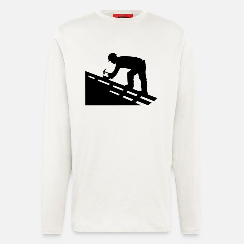 Roofer - Longsleeve - made by SPREAD  - OFF WHITE