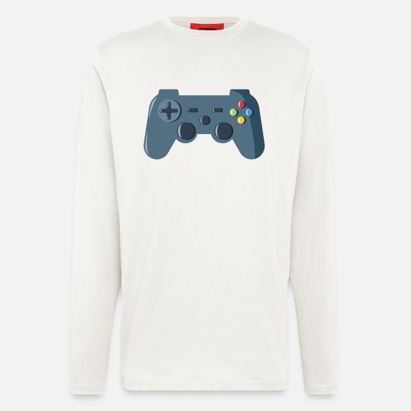 Gaming Controller - Langarmshirt - made by SPREAD  - OFF WHITE