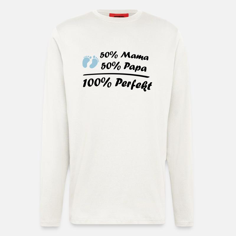 100_perfekt_02 - Langarmshirt - made by SPREAD  - OFF WHITE
