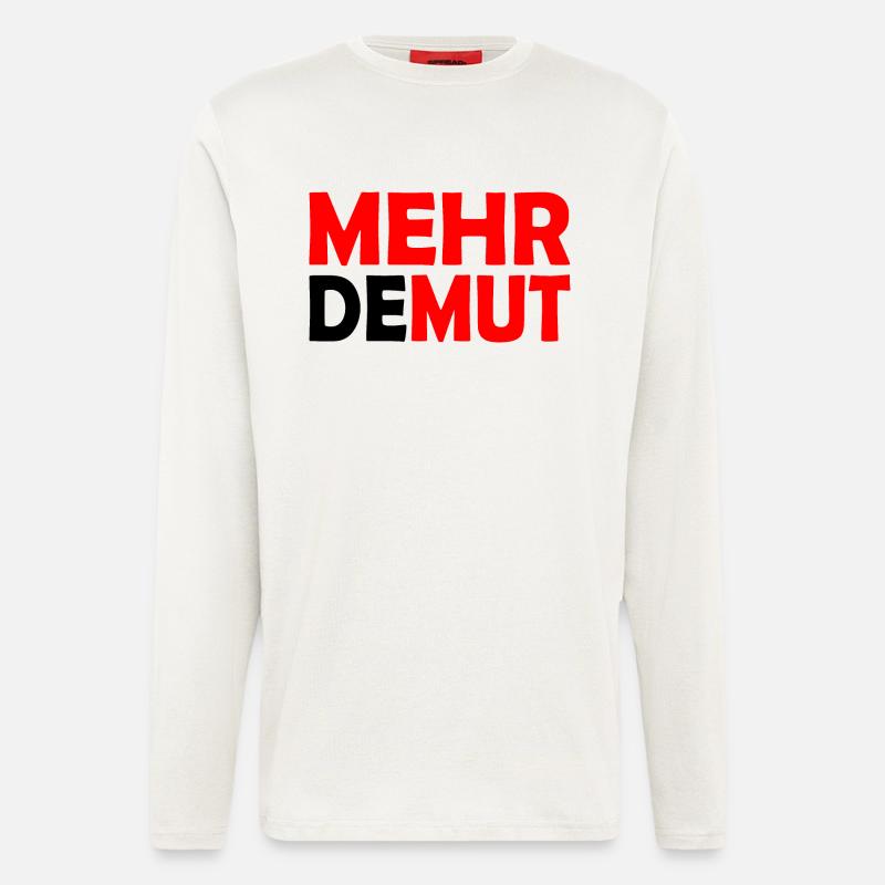 Demut - Langarmshirt - made by SPREAD - OFF WHITE