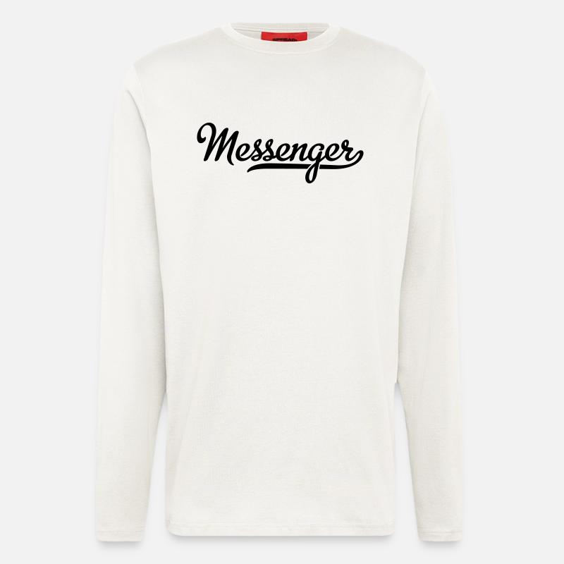Bicycle courier - Longsleeve - made by SPREAD  - OFF WHITE