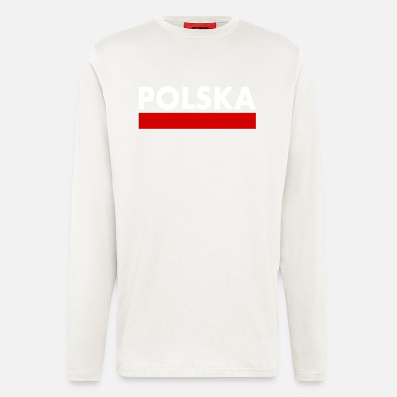 Polen - Langarmshirt - made by SPREAD - OFF WHITE