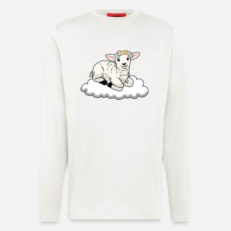 Sheep Sheep - Longsleeve - made by SPREAD  - OFF WHITE