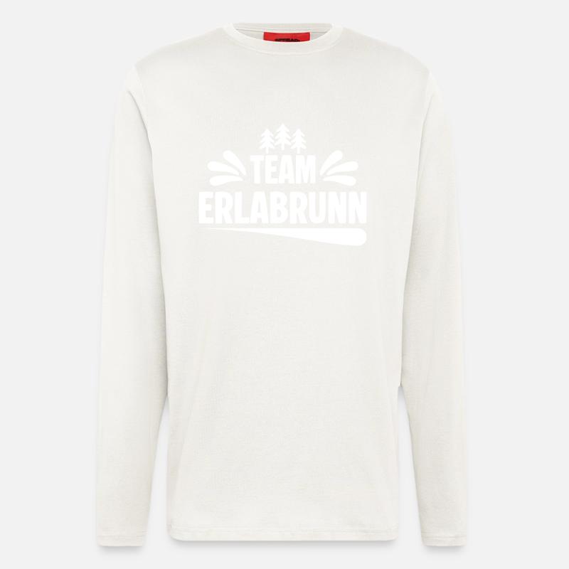 Team Erlabrunn - Langarmshirt - made by SPREAD - OFF WHITE