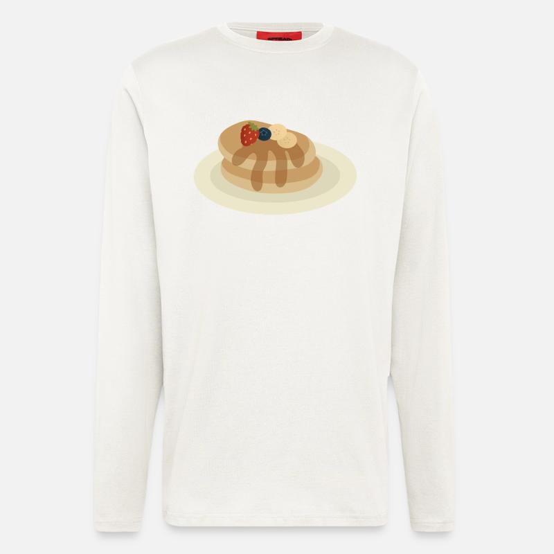 Pancake Stack - Longsleeve - made by SPREAD  - OFF WHITE