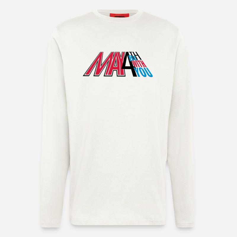 may4th_vec_3 de - Langarmshirt - made by SPREAD  - OFF WHITE