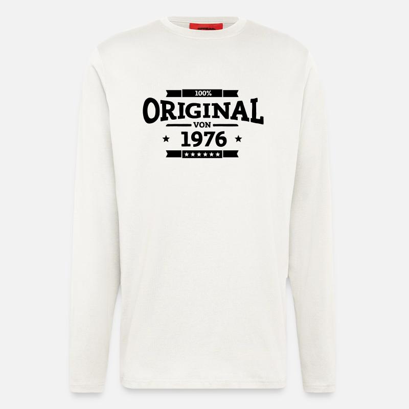 Original von 1976 - Langarmshirt - made by SPREAD  - OFF WHITE