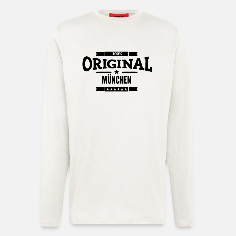 Original München - Langarmshirt - made by SPREAD  - OFF WHITE