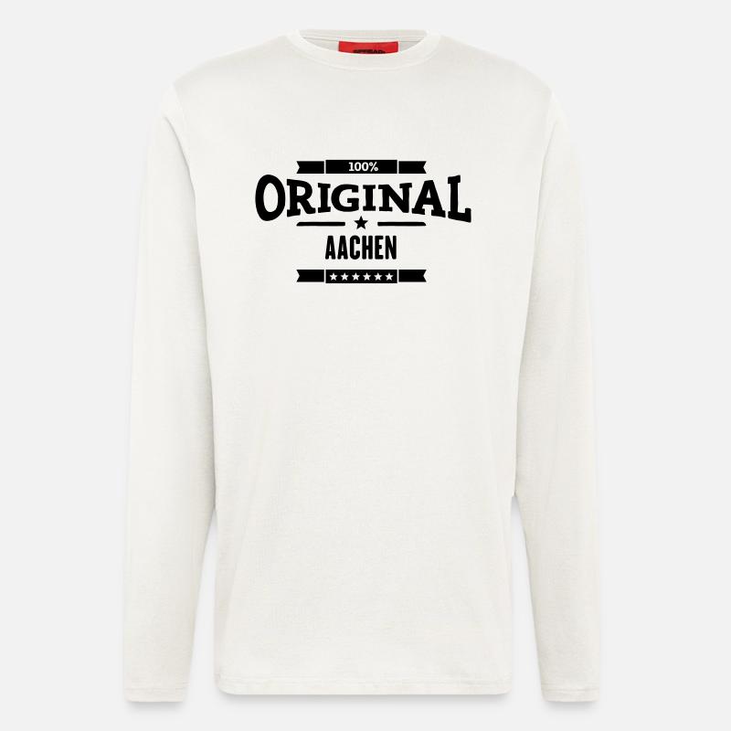 Original Aachen - Langarmshirt - made by SPREAD  - OFF WHITE