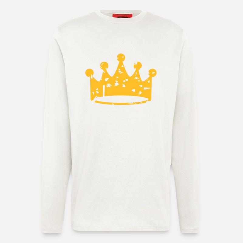Krone - Langarmshirt - made by SPREAD  - OFF WHITE