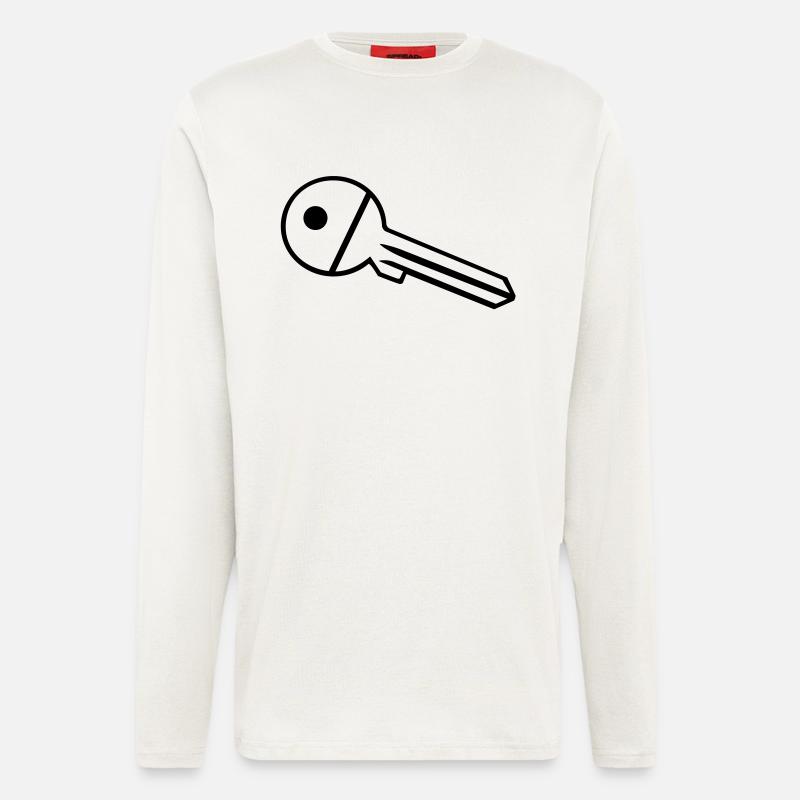 Key - Longsleeve - made by SPREAD  - OFF WHITE