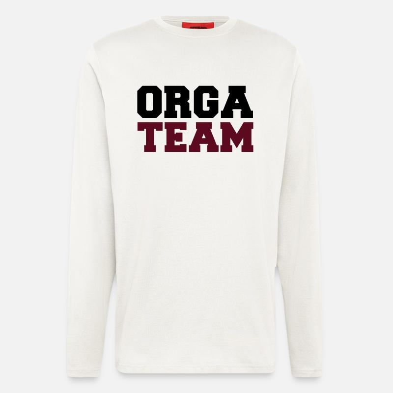 orga-team - Langarmshirt - made by SPREAD  - OFF WHITE