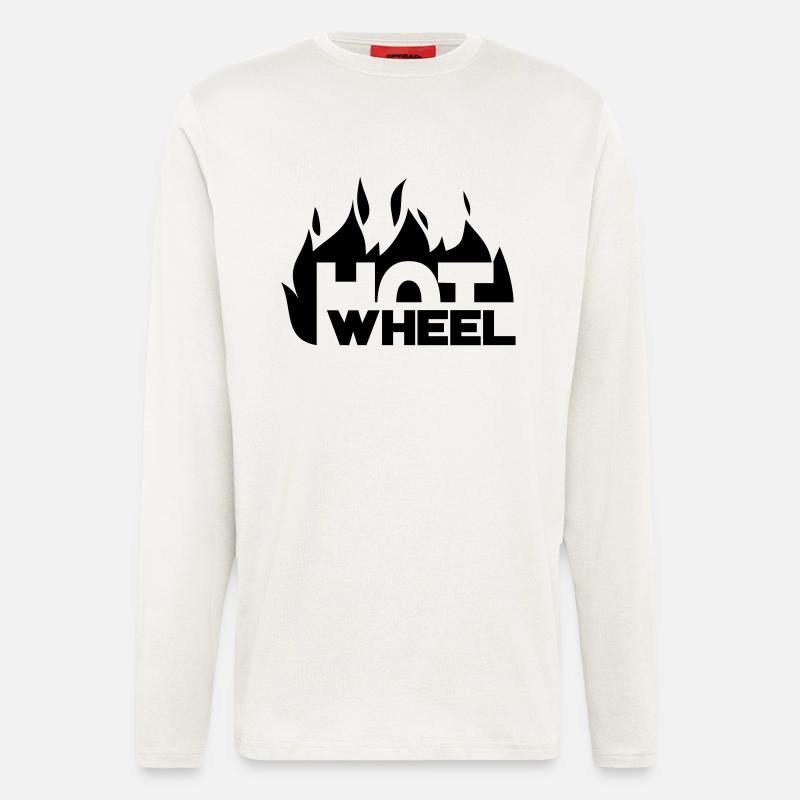 hot_wheel - Langarmshirt - made by SPREAD  - OFF WHITE