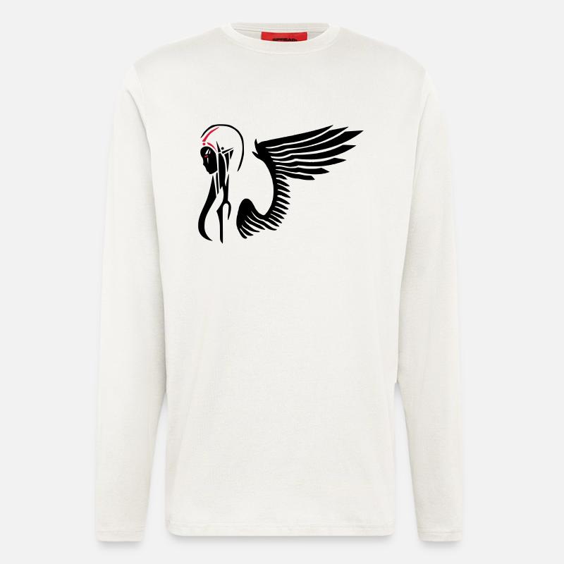angel02 - Longsleeve - made by SPREAD  - OFF WHITE