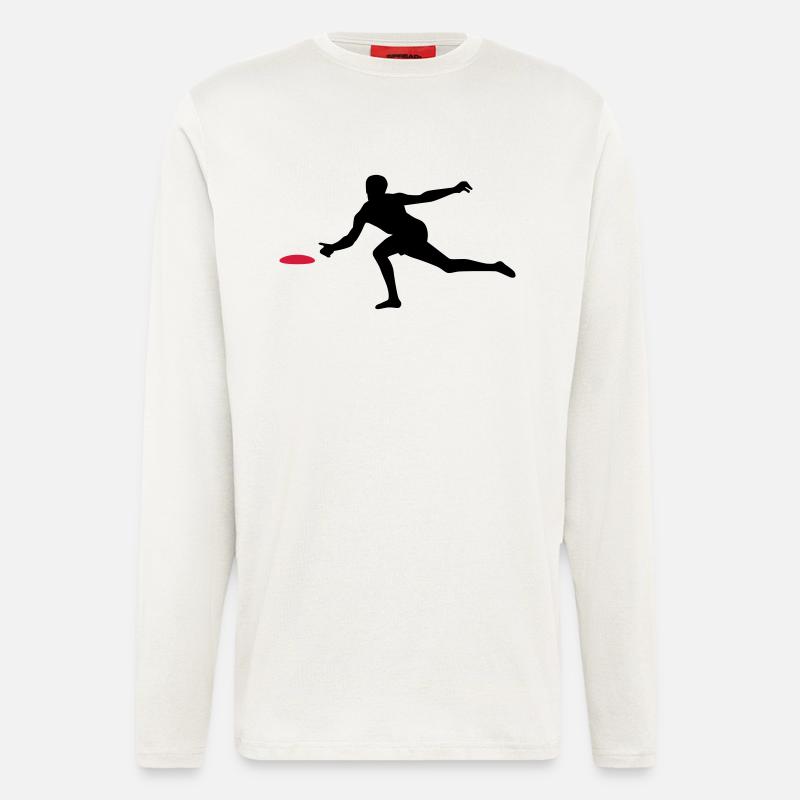 Discgolf - Langarmshirt - made by SPREAD - OFF WHITE