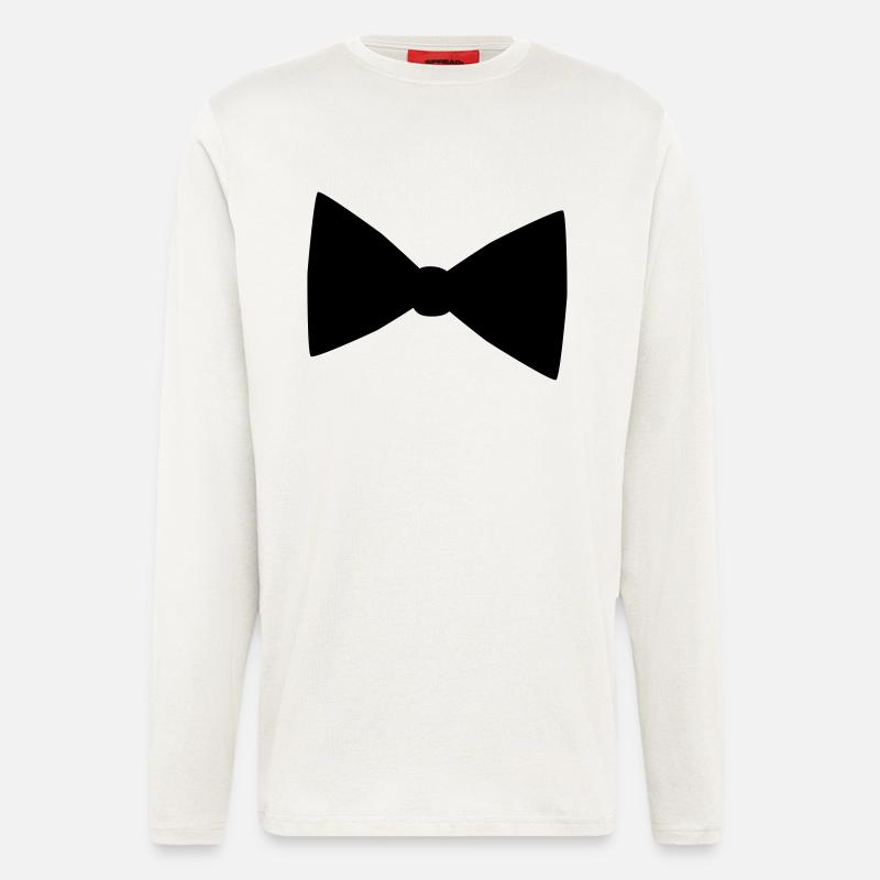 Fliege - Langarmshirt - made by SPREAD  - OFF WHITE