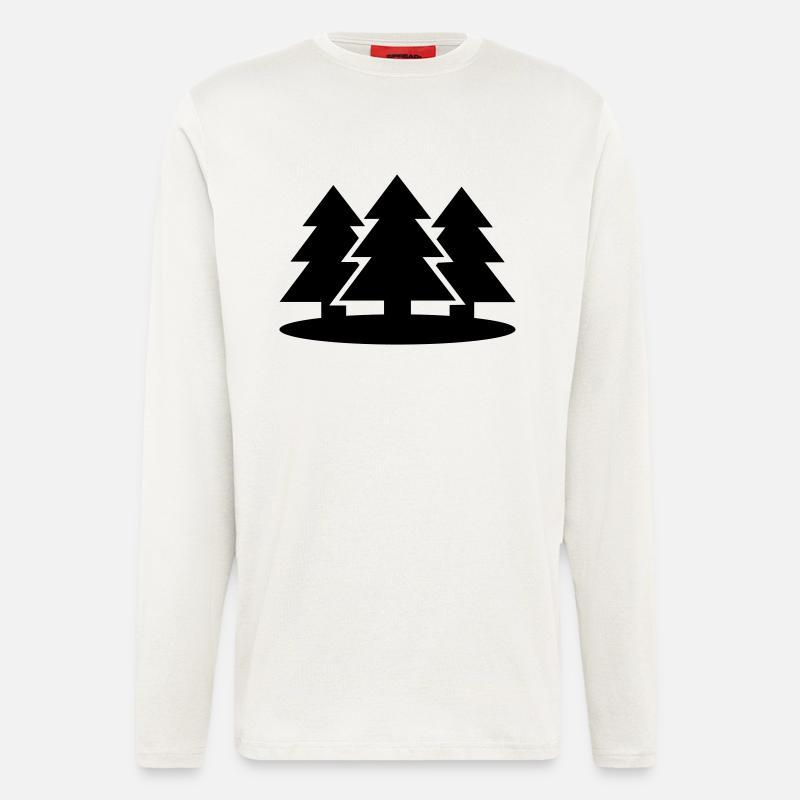 Baum - Langarmshirt - made by SPREAD - OFF WHITE
