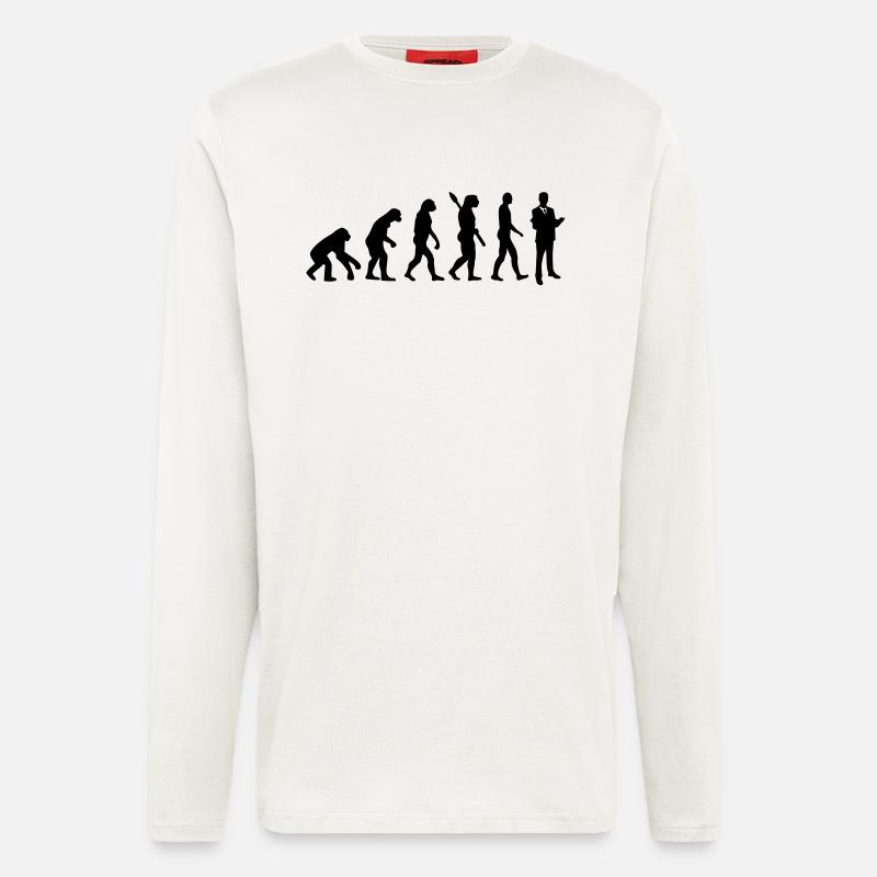 Evolution Lawyer - Longsleeve - made by SPREAD  - OFF WHITE