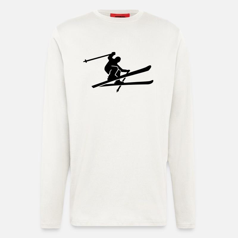 Ski - Langarmshirt - made by SPREAD  - OFF WHITE