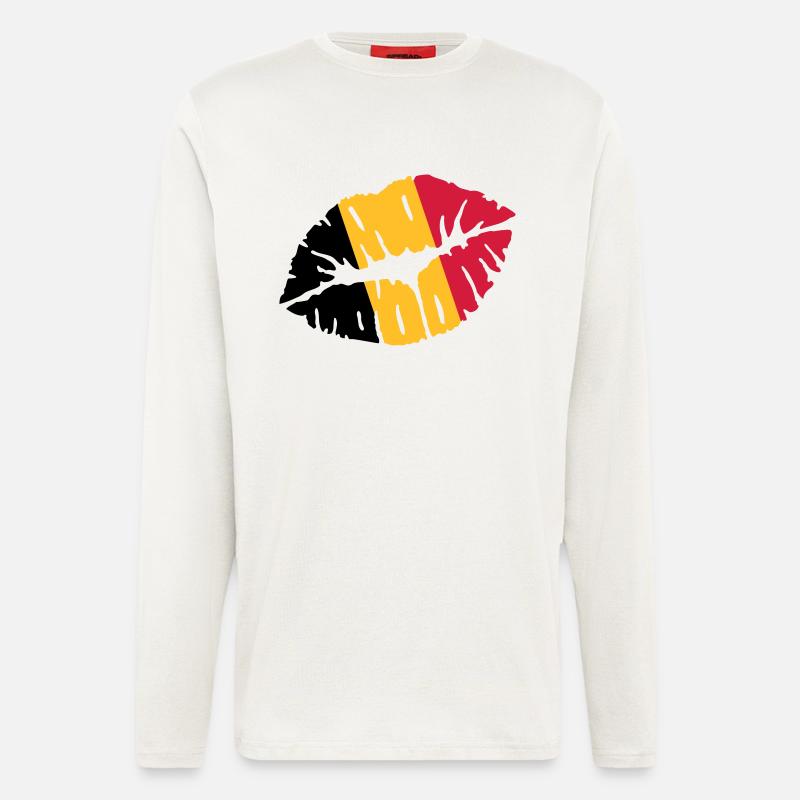 Belgium - Longsleeve - made by SPREAD  - OFF WHITE