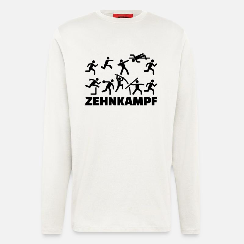 Zehnkampf - Langarmshirt - made by SPREAD  - OFF WHITE