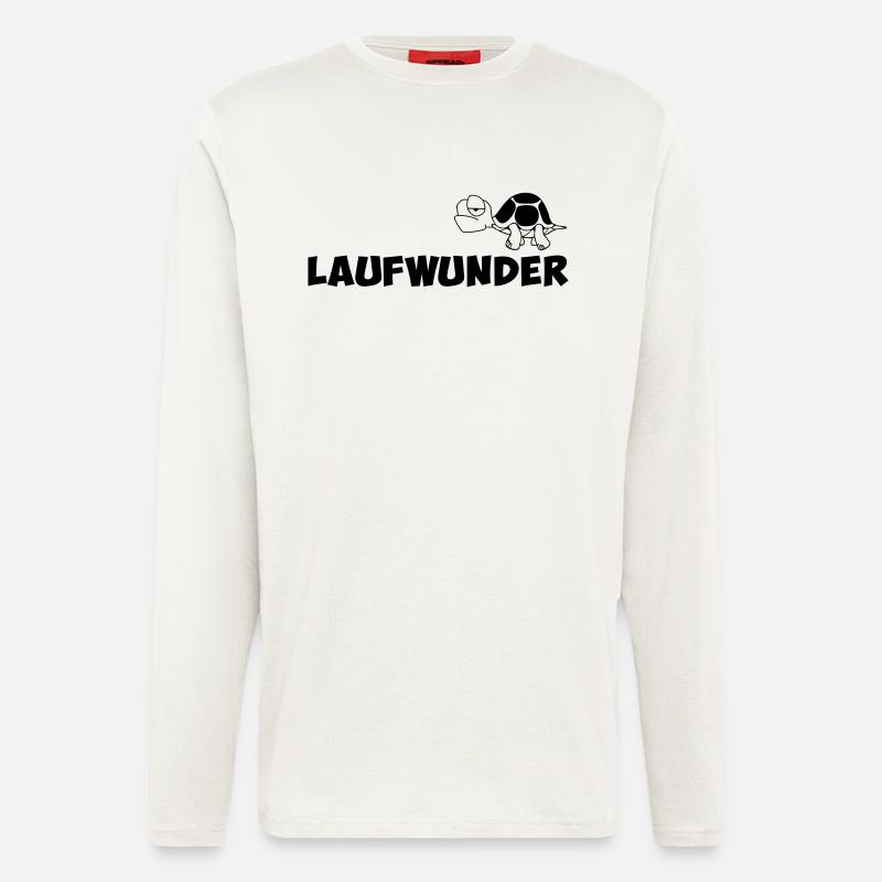 Laufwunder - Langarmshirt - made by SPREAD  - OFF WHITE