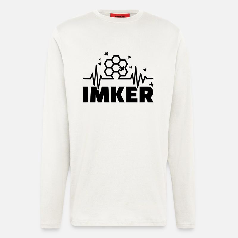 Imker - Langarmshirt - made by SPREAD  - OFF WHITE