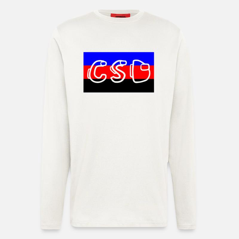 Polyamorous Pride Flag CSD - Longsleeve - made by SPREAD  - OFF WHITE