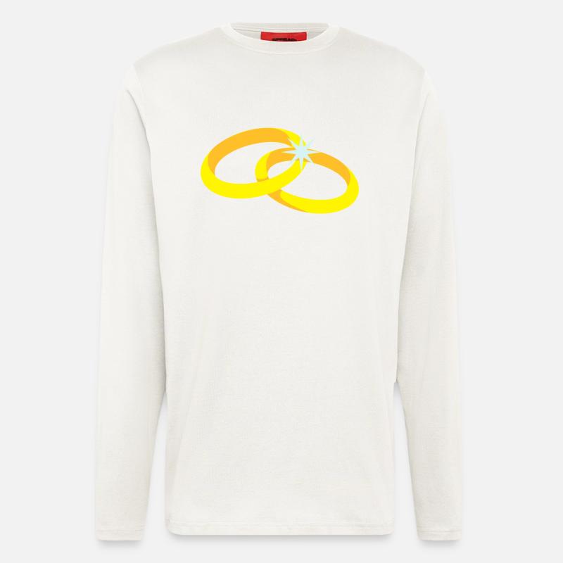 Ringe - Langarmshirt - made by SPREAD  - OFF WHITE
