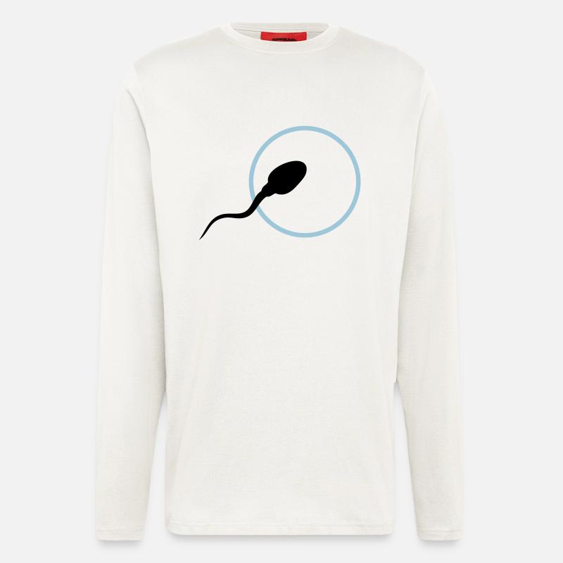 sperm3 - Longsleeve - made by SPREAD  - OFF WHITE