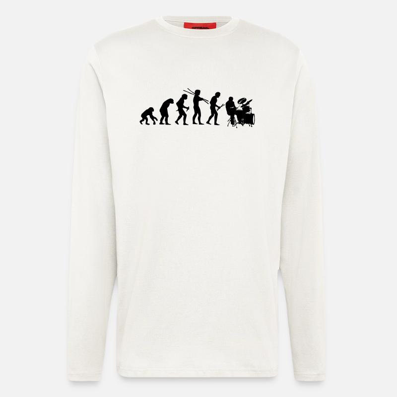 Evolutionary development - Longsleeve - made by SPREAD  - OFF WHITE