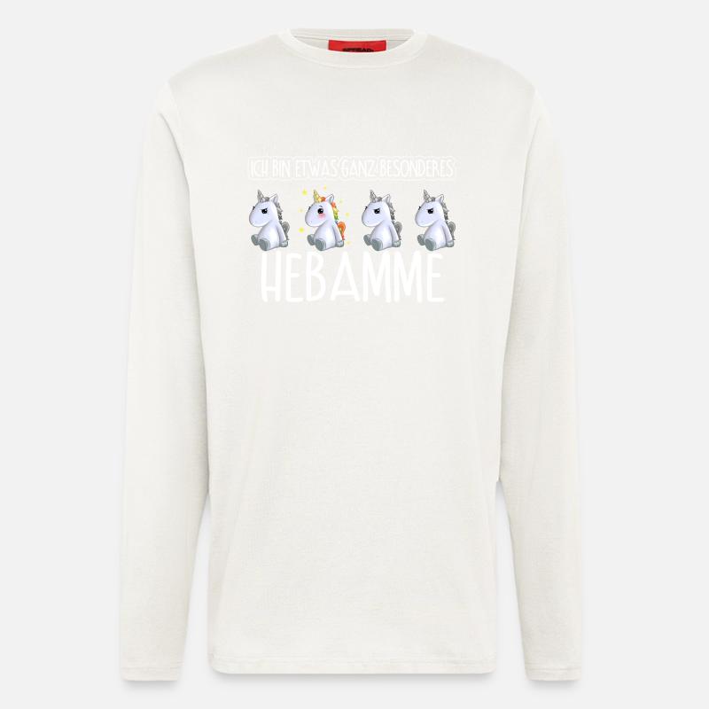 HEBAMME - Toll - Langarmshirt - made by SPREAD  - OFF WHITE