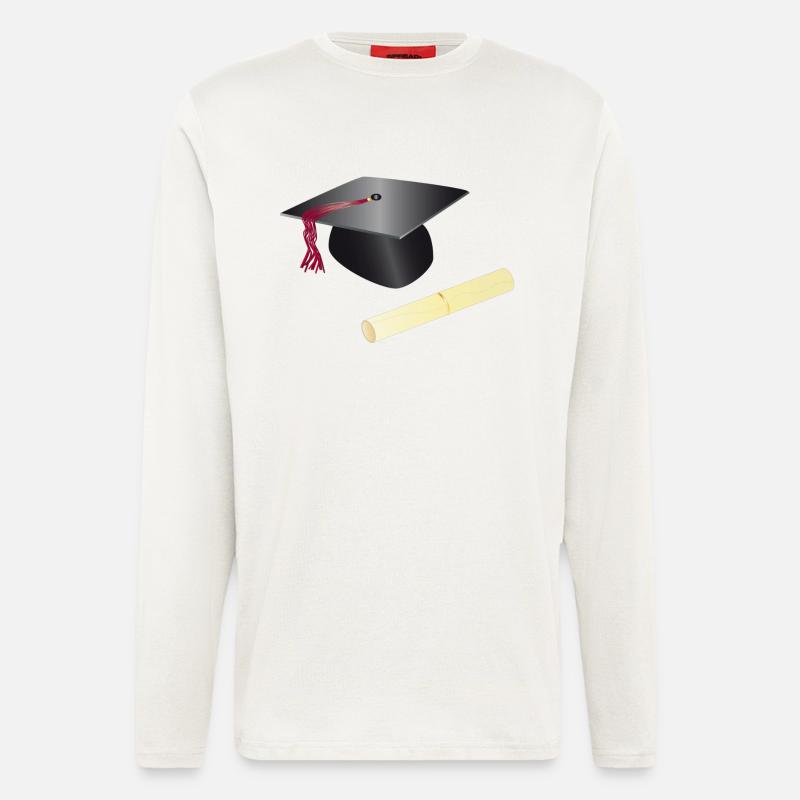 graduation - Langarmshirt - made by SPREAD  - OFF WHITE