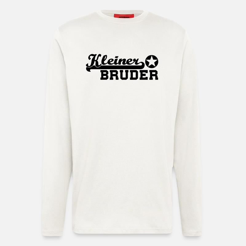 kleiner bruder stern - Langarmshirt - made by SPREAD  - OFF WHITE